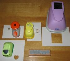 Woodware Craft Collection Cutter Punches & 'Happy Birthday' Stamp Job Lot x 5