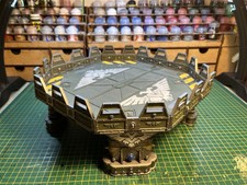Warhammer 40k Skyshield Landing Pad Terrain Painted