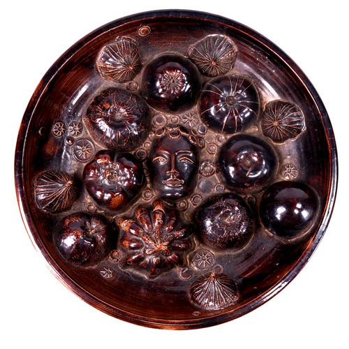 Art pottery stoneware - jw,
