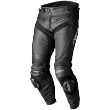RST Tractech Evo 5 CE Leather Trousers Motorbike Motorcycle Black Black Black