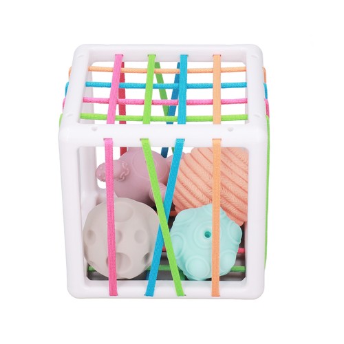 Kids sensory bin - bin, shape