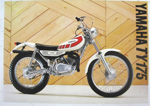Yamaha ty175 trials motorcycle - ty175,