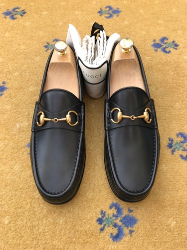 Gucci loafers shoes leather - loafers,