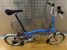 BROMPTON M3L- X ARCTIC BLUE  TITANIUM **WORLDWIDE DISPATCH**