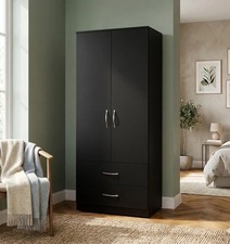Ready assembled black - ready, door