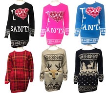 Ladies Christmas Tunic Jumper