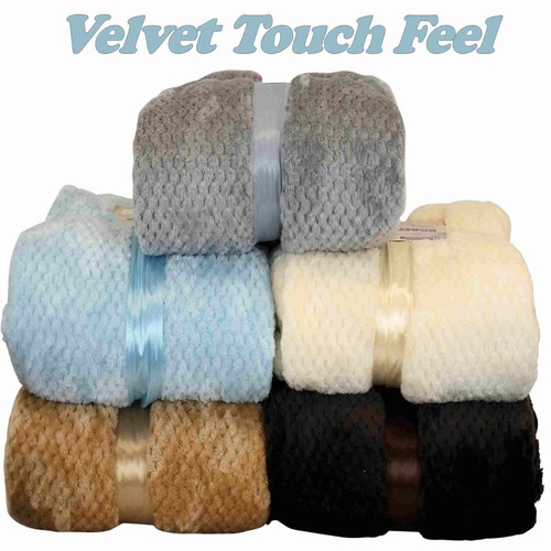 Fleece blanket sofa throw - blanket,