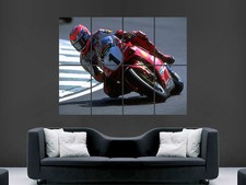 CARL FOGARTY POSTER SUPER BIKES WORLD CHAMPION HUGE LARGE WALL ART  PICTURE