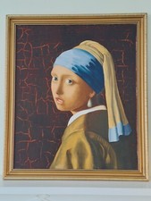 Original Painting, Girl with a
