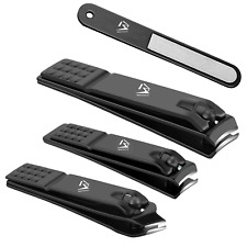 TOE NAIL CLIPPERS CUTTERS NIPPERS 4 PCS KIT-CHIROPODY PODIATRY HEAVY DUTY THICK