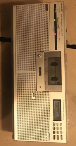 Sharp stereo radio cassette - sharp,