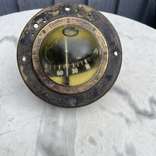 Vintage brass ships compass - vintage,