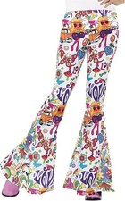 Ladies 1960s Groovy Flared