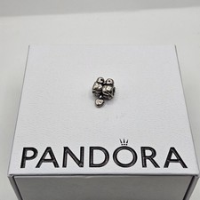 Genuine Pandora Love Birds Turtle Doves Dangle Heart Charm ALE 925 791033
