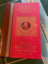 The colour of Magic by Terry Pratchett signed hardback Unseen University edition