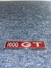 Classic Ford 1600 Gt Badge Genuine Part No Pins