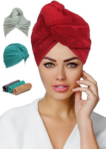 Hair towel wrap - hair, cotton
