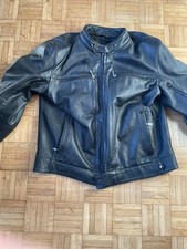 BMW Motorrad Black Premium Leather Armoured Motorcycle Jacket