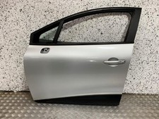 13-19 RENAULT CLIO MK4 PASSENGER NEAR SIDE FRONT DOOR SILVER PAINT CODE TED69