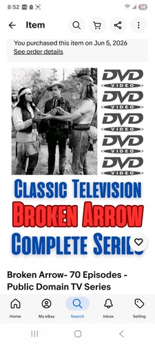 Broken arrow series dvd - broken,