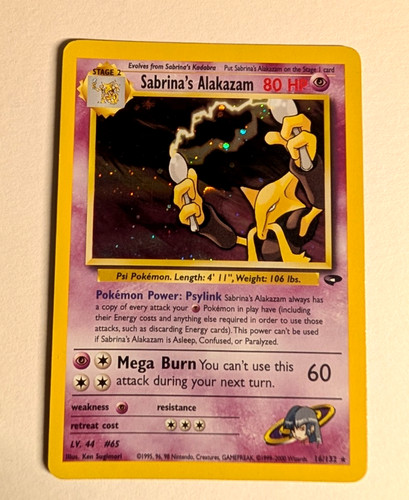 Sabrina alakazam 132 - sabrina’s, 16/132