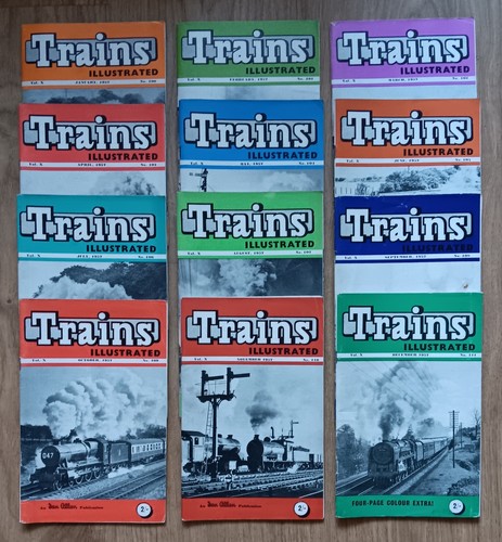 Full set 12x - 12x, trains