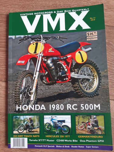 Vmx magazine honda rc 500 - magazine,