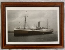 RMS Orduna Ship Photograph Picture, Pacific Steam Navigation Company, PSNCo