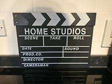 Director Film Clapboard Action Scene Clapper Board Wooden Movie Film Clap Slate