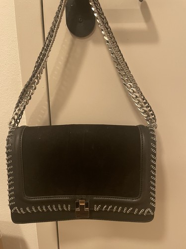 Black top shop chain - black, bag
