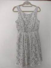 TK Maxx Cream Gold Lace Dress