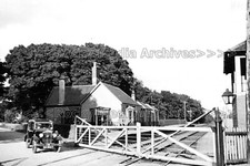 Wxx-38 Level Crossing, Clocksbriggs Railway Station, Forfar, Angus. Photo