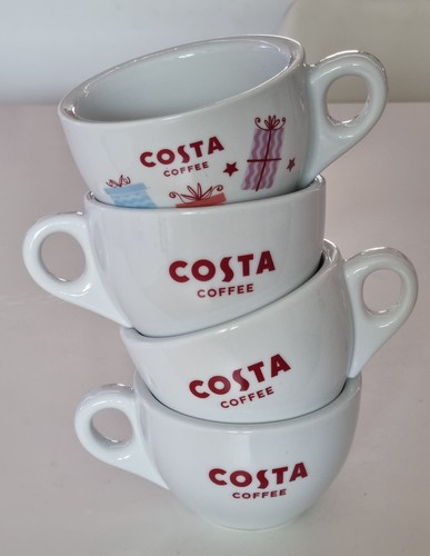 Costa coffee mugs - 4x, cups