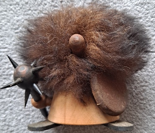Vintage wooden viking gonk - vintage,