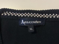 Aquascutum Black V-Neck Jumper