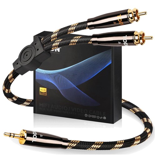 Dual shielded 24k gold plated - 24k, gold-plated