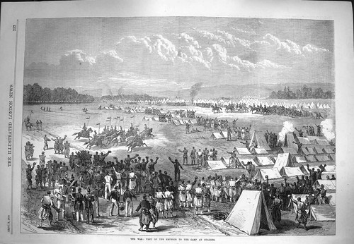 Original old antique print - original,