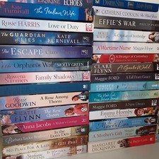 5 x Women's Historical Fiction Dramas Sagas Paperback Book Bundle Job Lot