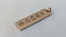 Heavy 9ct gold oz - oz, ingot