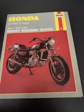 Haynes Honda CX 500 B Twins 496cc 1978 1982 Workshop Manual