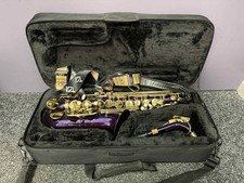 Braly saxophone with case