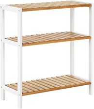 Bamboo Storage Shelf, 3-Tier