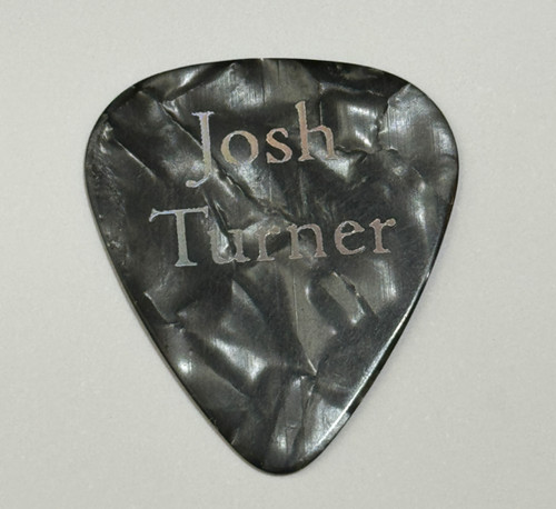 Josh turner tour guitar pick - josh,