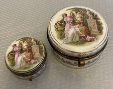 Antique matched pair trinket - matched,