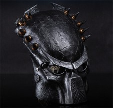 Collection Resin Mask Alien vs Predator AVP Lone Wolf Predator Mask Cosplay Prop