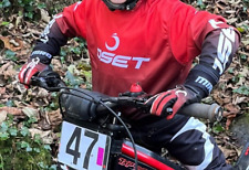 GENUINE OSET KIDS ELECTRIC TRIALS BIKE MIRO RIDING SHIRT. ALL SIZES. RED.