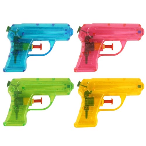Kids water pistol gun set - 4x,