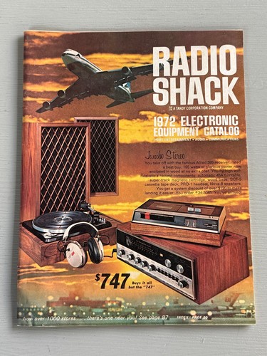 Vintage radio shack 1972 - radio,