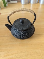 Buckingham Japanese Cast Iron 600ml Teapot Kettle - Black