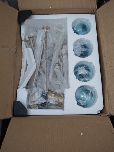 Light blue sputnik - 15-light,